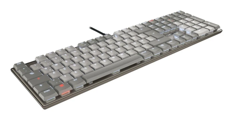 Image of CHERRY KC 500 MX LP keyboard Home/Office USB QWERTZ German Grey