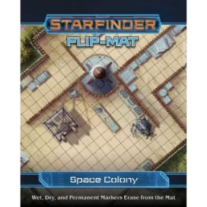 image of Starfinder Flip-Mat: Space Colony