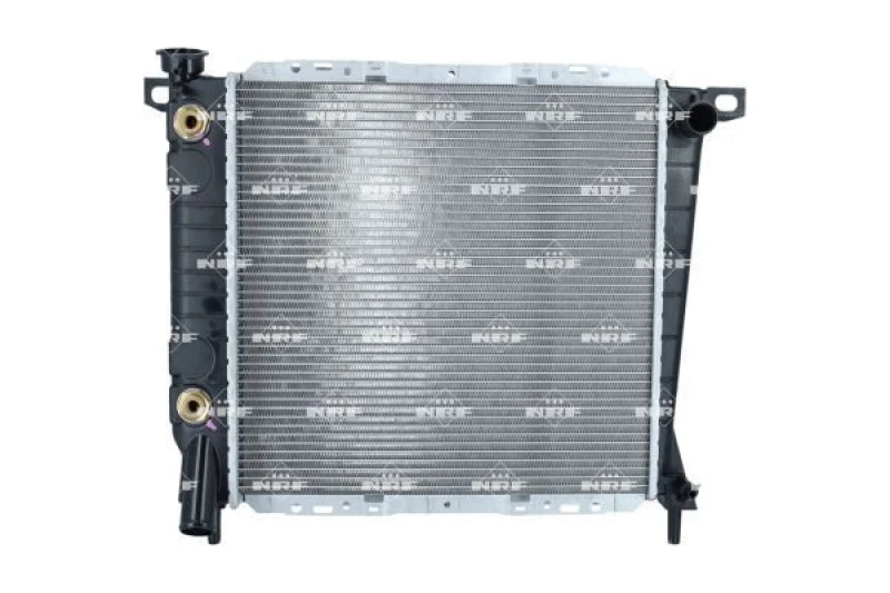 Image of NRF 50379 Engine radiator Brazed cooling fins, Aluminium, with mounting parts Aluminium Radiator,engine cooling (470)