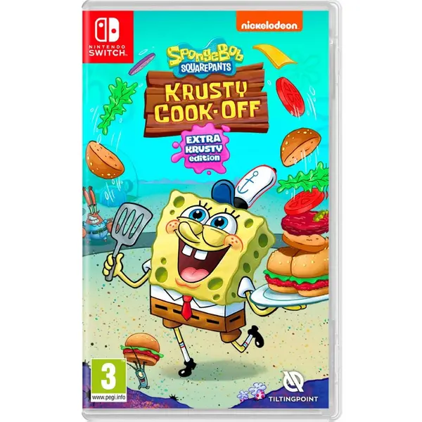 image of Spongebob Squarepants Krusty Cook Off Extra Krusty Edition Nintendo Switch Game