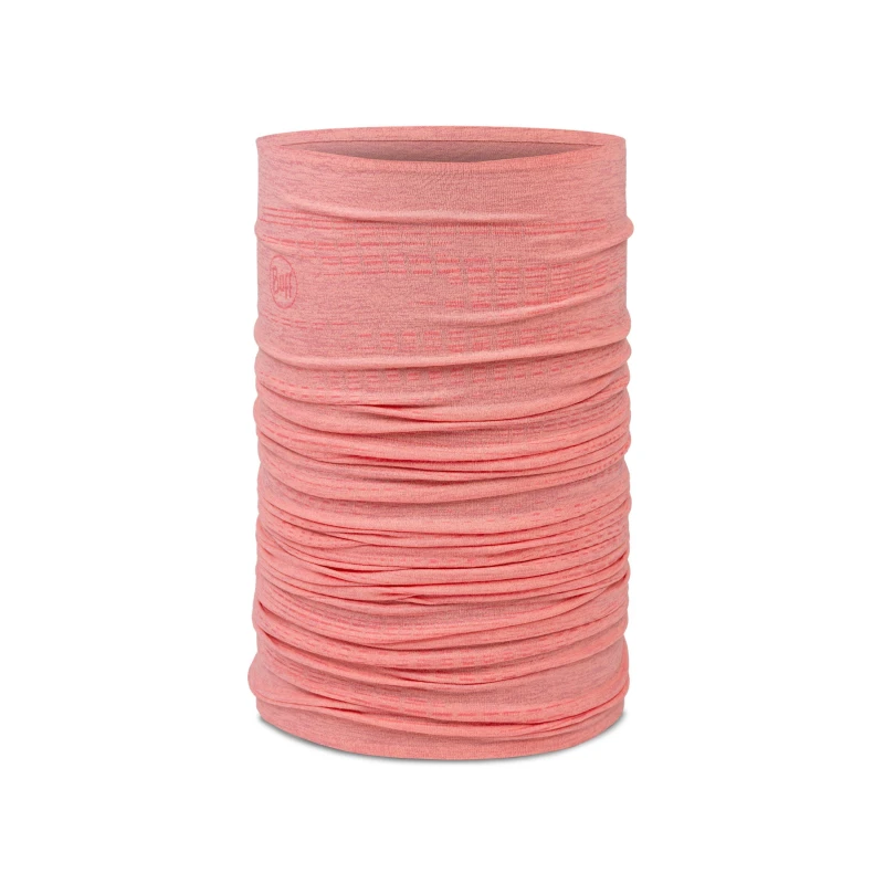 Image of Buff Merino Lightweight Neckwear Adults Solid Rose Pink unisex Ladies