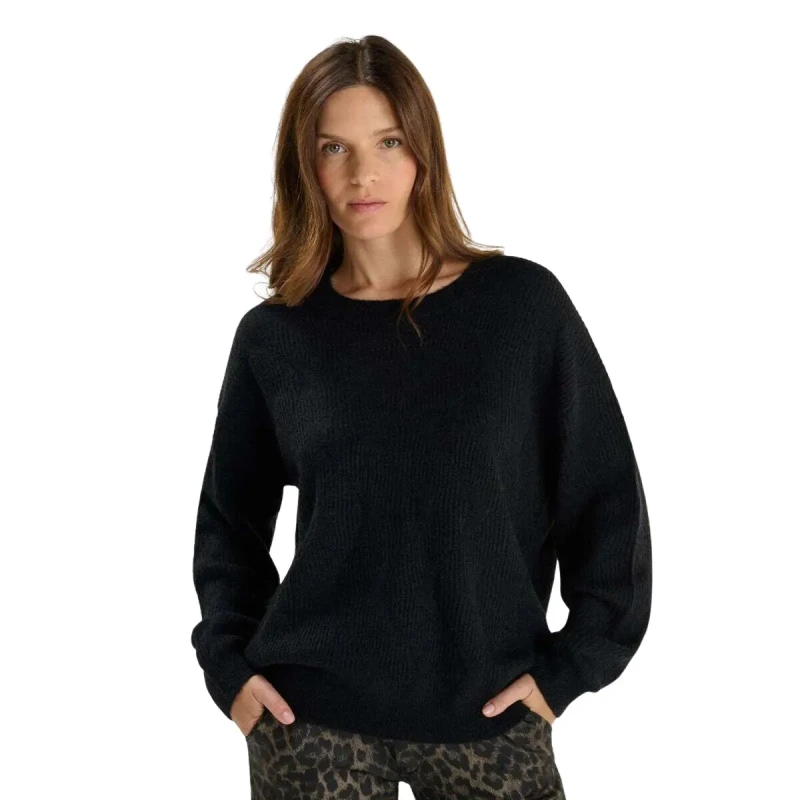 Image of Le Temps des cerises Womens long sleeve sweater Le Temps des cerises Zelena Noir Female L