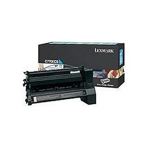 image of Lexmark C7700CS Cyan Laser Toner Ink Cartridge