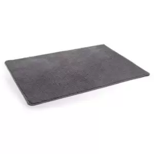 Image of Non-Slip Doormat Grey M&W - Grey
