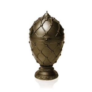 Image of Brass Faberge Egg Large Candle
