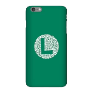 Image of Nintendo Super Mario Luigi Items Logo Phone Case - iPhone 6 Plus - Snap Case - Gloss