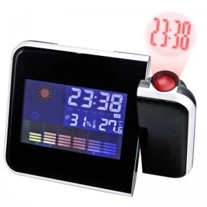 Image of Thermo Projection Multi-Functional Weather Clock