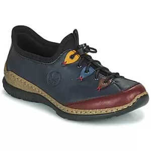 Image of Rieker ENCORRA womens Casual Shoes in Blue,5,6