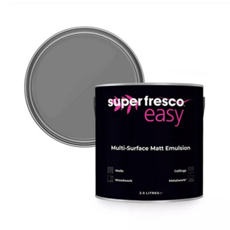 Image of Graham & Brown Sfe Multi-surface Matt Emulsion 2.5L - In The City 115808