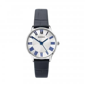 image of Sekonda Silver And Blue Classical Watch - 2965