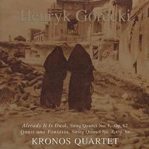 image of Kronos quartet by Henryk Gorecki CD Album