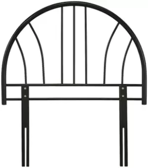 Image of Serene Annabelle 3ft Single Black Metal Headboard