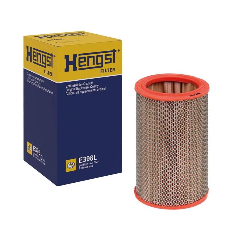 Image of HENGST FILTER E398L Air filter Filter Insert Air Filter (8)
