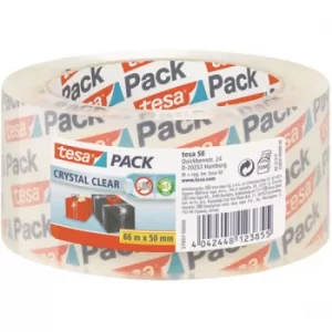 Image of tesapack 57807 Ultra strong Adhesive Tape Crystal Clear 50mm x 66m