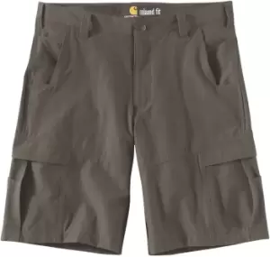 Image of Carhartt Force Madden Ripstop Cargo Shorts, grey, Size 30, grey, Size 30