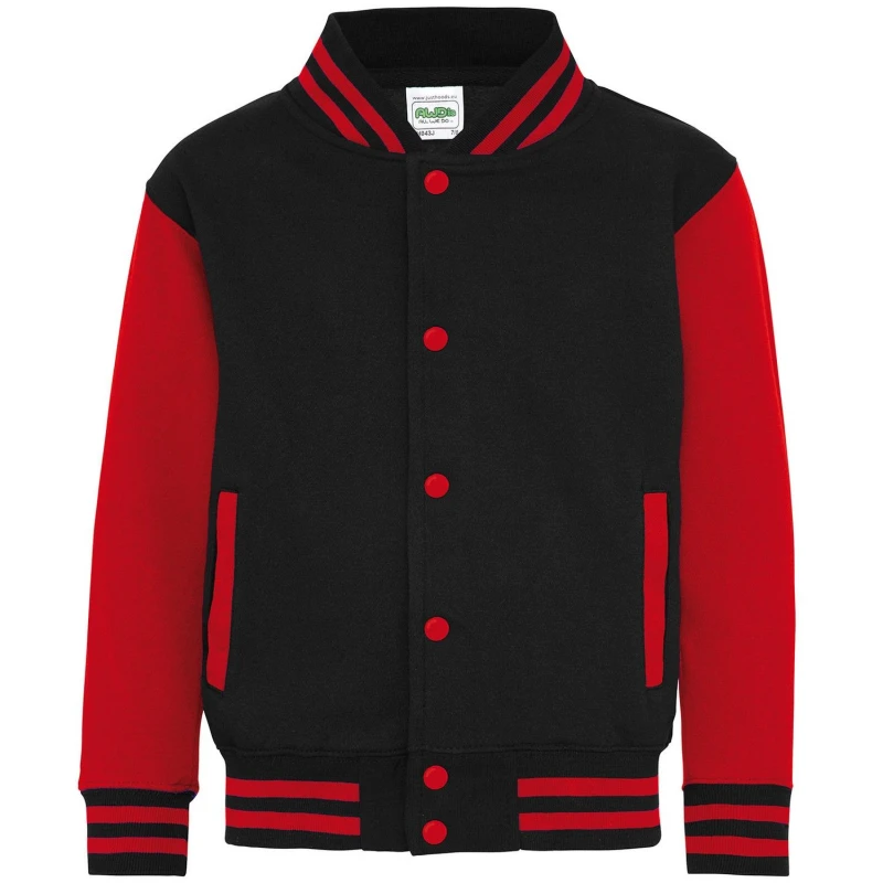 Image of Awdis JH043B boys's Children's jacket in Black