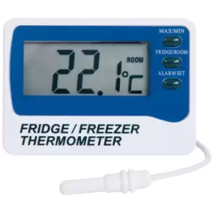 image of ETI 810-210 Max/Min Fridge Freezer Thermometer With Alarm