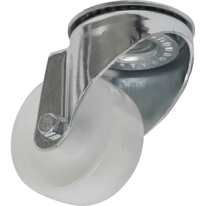 Sealey Bolt Hole Swivel Castor White 80mm