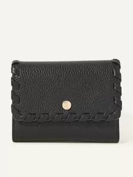 image of Accessorize Whipstitch Purse, Black, Women