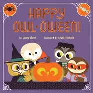 Image of happy owl oween a halloween story