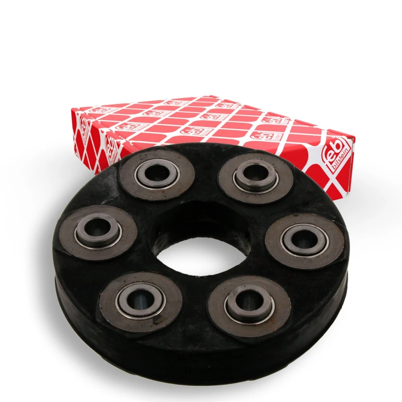 Image of FEBI BILSTEIN 03918 Drive Shaft Coupler Ø: 115mm, Bolt Hole Circle Ø: 80mm Joint,propeller shaft (1427)