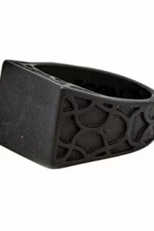 Image of Icon Brand Jewellery Centre Stage Ring JEWEL P1069-R-BLK-LGE