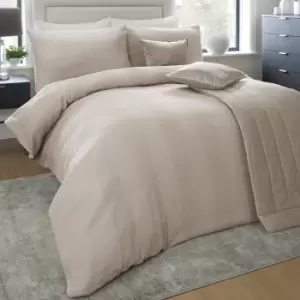 Image of Capri Duvet Cover and Pillowcase Set Natural Natural