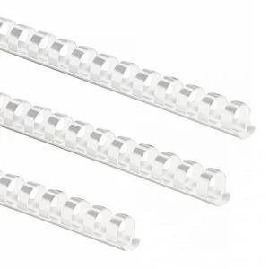 Image of Fellowes Binding Comb 12.5mm White A4 Pack of 100 53462