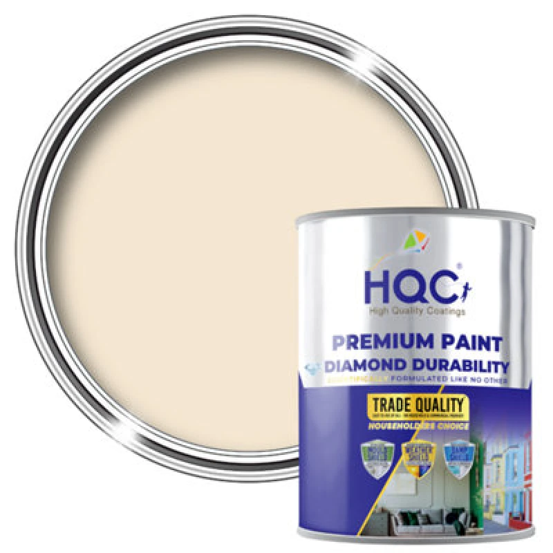 Image of Hqc Barn Paint - Long-Lasting Barn, Shed, Fence And All Other Wood Protection - Magnolia - 1L