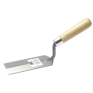 image of R.S.T. Margin Trowel Wooden Handle 5 x 2in