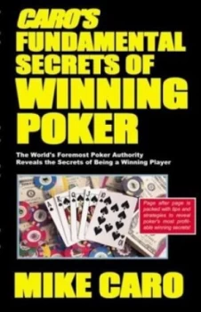 Image of Caros Fundamental Secrets of Winning Poker by Mike Caro Book
