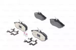 Image of Bosch 0986494262 BP1309 Brake Pad Set Disc Brake Front Axle