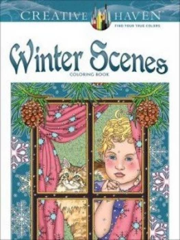 Image of Creative Haven Winter Scenes Coloring Book by Marty Noble Paperback