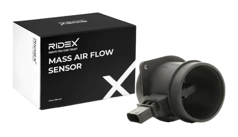Image of RIDEX Mass air flow sensor RIDEX 3926A0345