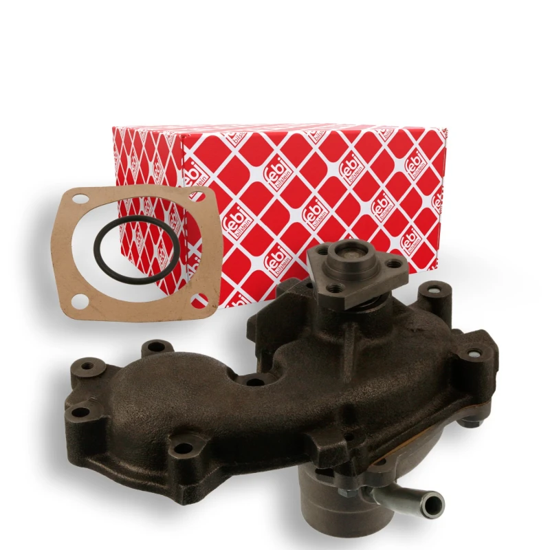 Image of FEBI BILSTEIN 43518 Water pump with seal ring, with gasket/seal Water Pump (1260)