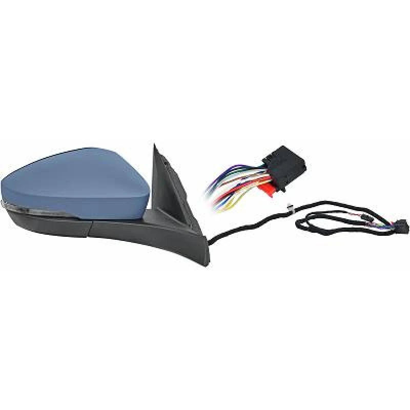Image of DIEDERICHS 2240828 Wing mirror Right, with memory, primed Outside Mirror (50)