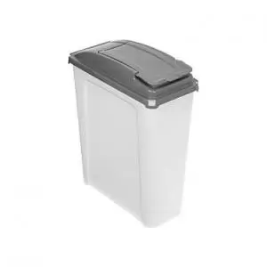 Image of Wham Storage Cool Grey Container & Lid 25 Litre NWT6999