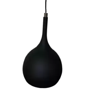 Image of Hanging Ceiling Pendant Light Matt Black & Copper Kitchen Lamp Built in LED