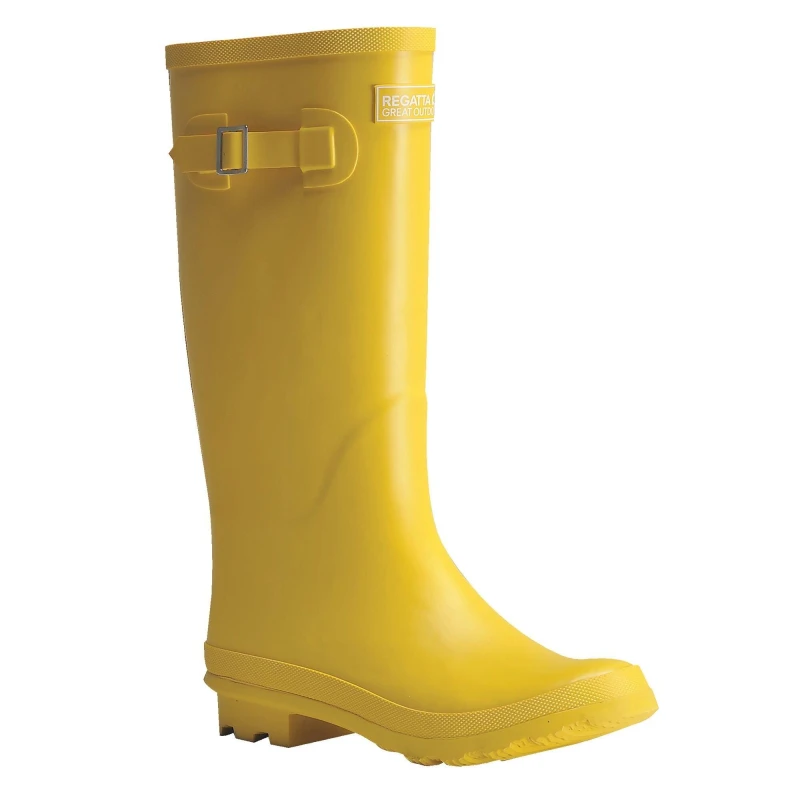 Image of Regatta Lady Fairweather II Wellies Maize Yellow female 4 (37)