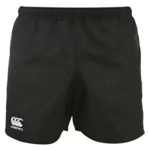 image of Canterbury Mens Advantage Rugby Shorts (S) (Black)