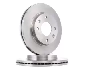 Image of RIDEX Brake disc Front Axle 82B0066 Brake rotor,Brake discs HYUNDAI,KIA,MATRIX (FC),ELANTRA (XD),ELANTRA Stufenheck (XD),LANTRA II (J-2)