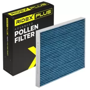 Image of RIDEX PLUS Pollen filter OPEL,CHEVROLET,SAAB 424I0494P 13271190,13271191,13503675 13503677,13271190,13503675,13503677,52102242,55102242,13271190