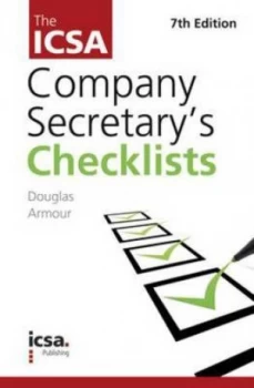 Image of The Icsa Company Secretarys Checklists by Douglas Armour and Institute of Chartered Secretaries and Administrators Paperback