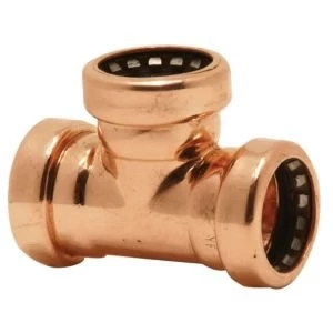 Image of Plumbsure Push fit Equal tee Dia15mm