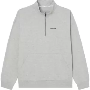 Image of Calvin Klein L/S Quarter Zip - Grey