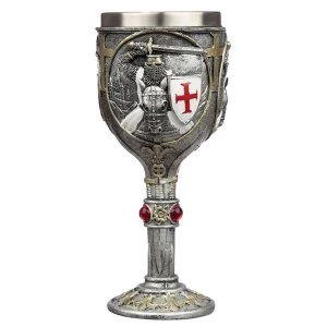 Image of Decorative Crusader Knight Goblet