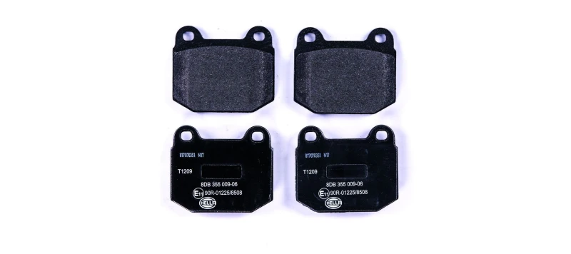Image of HELLA Brake pad set HELLA 8DB 355 009-061