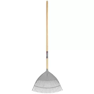 Image of Spear and Jackson Neverbend Plastic Leaf Rake