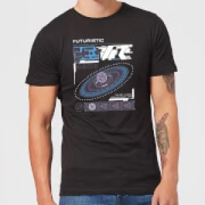 Image of Crystal Maze Futuristic Zone Mens T-Shirt - Black