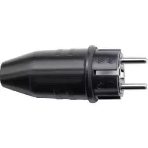 Brennenstuhl 1082040 Safety plug Rubber 230 V Black IP44